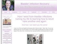 Tablet Screenshot of bladder-infection-recovery.com